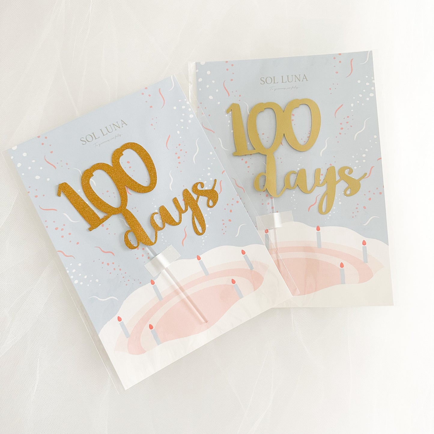 100days cake topper